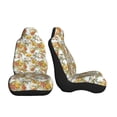 thumbnail image 3 of Pofeuu Ducks and Flowers Print Automotive Car Seat Covers Flat Cloth Full Set Seat Covers,Car Seat Covers front seats for Cars Trucks and SUVs-2 PCS, 3 of 9
