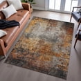 thumbnail image 6 of Addison Rugs Mayfield Premium Machine Washable Transitional Abstract Paprika Rectangle Rug, 10' x 14', 6 of 6
