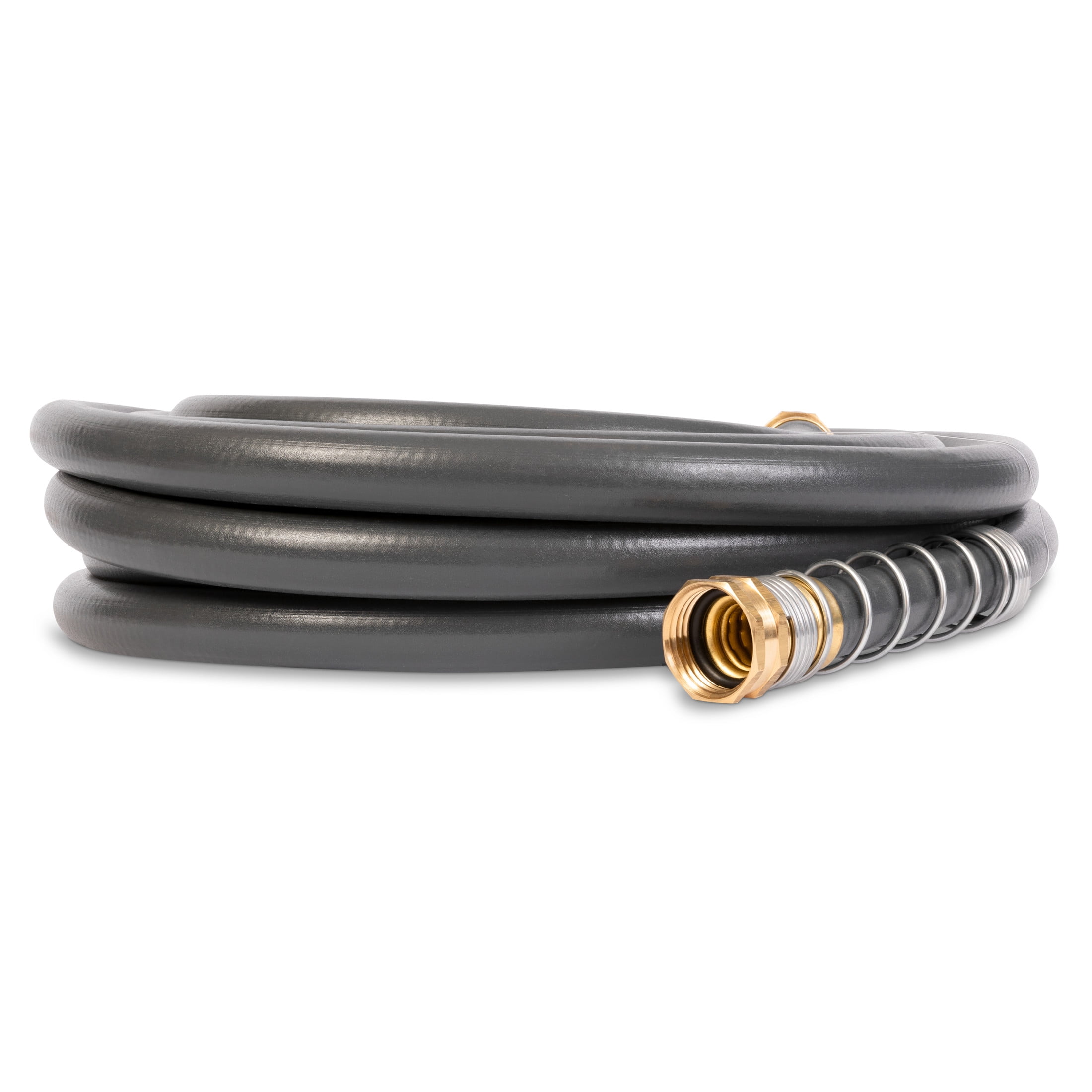 Gilmour Heavy-Duty Garden Hose, 5/8" x 25', 600 PSI, 8-Layer Construction, Kink-Resistant Design with Brass Couplings