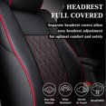 thumbnail image 4 of Fundas de Asiento Coverado SCSF07Q para Toyota Tacoma 2005 a 2023 Juego Completo Cuero Sintetico Impermeable, 4 of 5