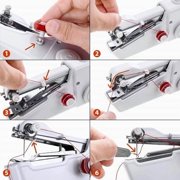Handheld Sewing Machine Sewing Machine Portable Sewing Machine & Accessories For Garment Curtains Leather Portable Sewing Machine Electric Portable Sewing Machine Handheld Rechargeable