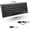 Space Gray, variant on Macally Compact Wired Keyboard Dual USB-C & USB-A, 78-Key Layout, 13 Mac Shortcuts - Silver
