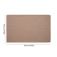 thumbnail image 3 of Absorbent Bathroom Mat, Extra Thick Linen Floor Rug, Non Slip Entrance Mat, Quick Dry Washroom Carpet, Decorative Home Accessory, 15.7x23.6 Inch, 3 of 7