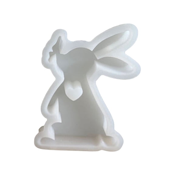 Rabbit Mold Easter Bunny Ears Chocolate Candy Silicone Molds For Cake Decorating