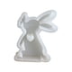 thumbnail image 2 of Molde de cera y vela de Pascua con forma de conejo besándose | Molde de silicona flexible para velas de aromaterapia, jabón, resina y yeso | Molde reutilizable de conejito para decoración navideña y, 2 of 9