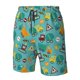thumbnail image 4 of Balery Trucks And Excavators Traje de Baño Estilo Hawaiano para Hombre, Shorts de Secado Rápido con Bolsillos-Large, 4 of 6