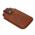 thumbnail image 4 of Bolsa de Cinta, Evita Manchas para Hombres retro Teléfono de Cuero 2 Teléfono Móvil Portátil para Trabajos Al Aire Libre, 4 of 7