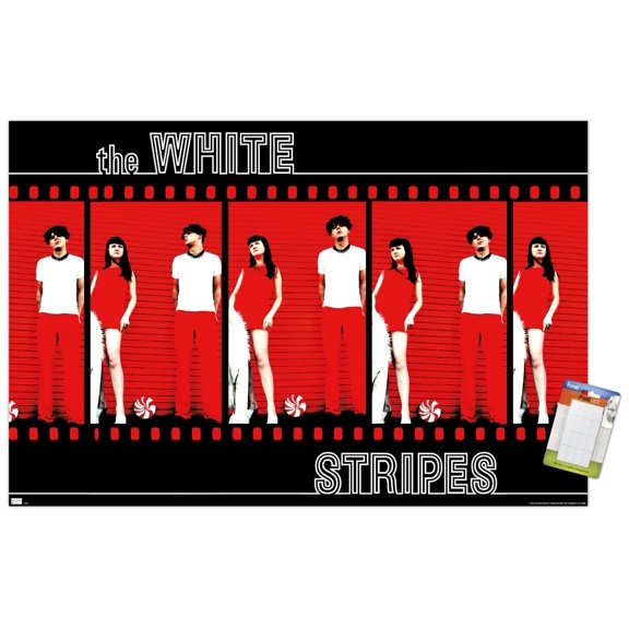 The White Stripes - Film Strip Wall Poster, 22.375" x 34"