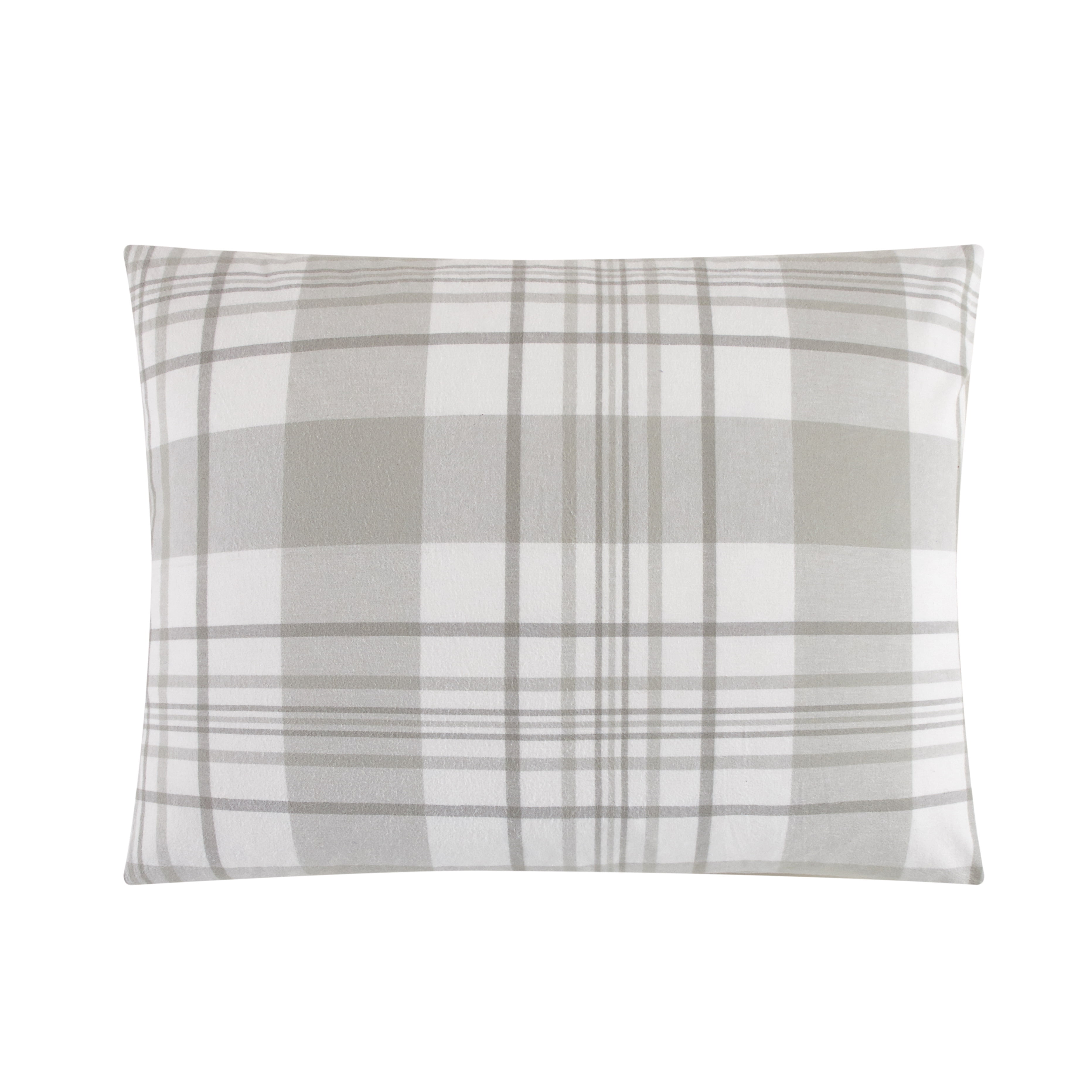 Dearfoams Super Soft 3-Piece Plaid 100% Polyester Fill Comforter Set, King