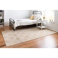 thumbnail image 2 of Unique Loom Glam Collection Geometric, Floral, Metallics, Modern, Chic Area Rug, 5 0 x 8 0 Rectangular, White/Gold, 2 of 2