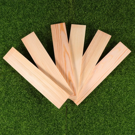 BESTOYARD 10Pcs Photography Wood Board Light Yellow for Photo Background and Decoration