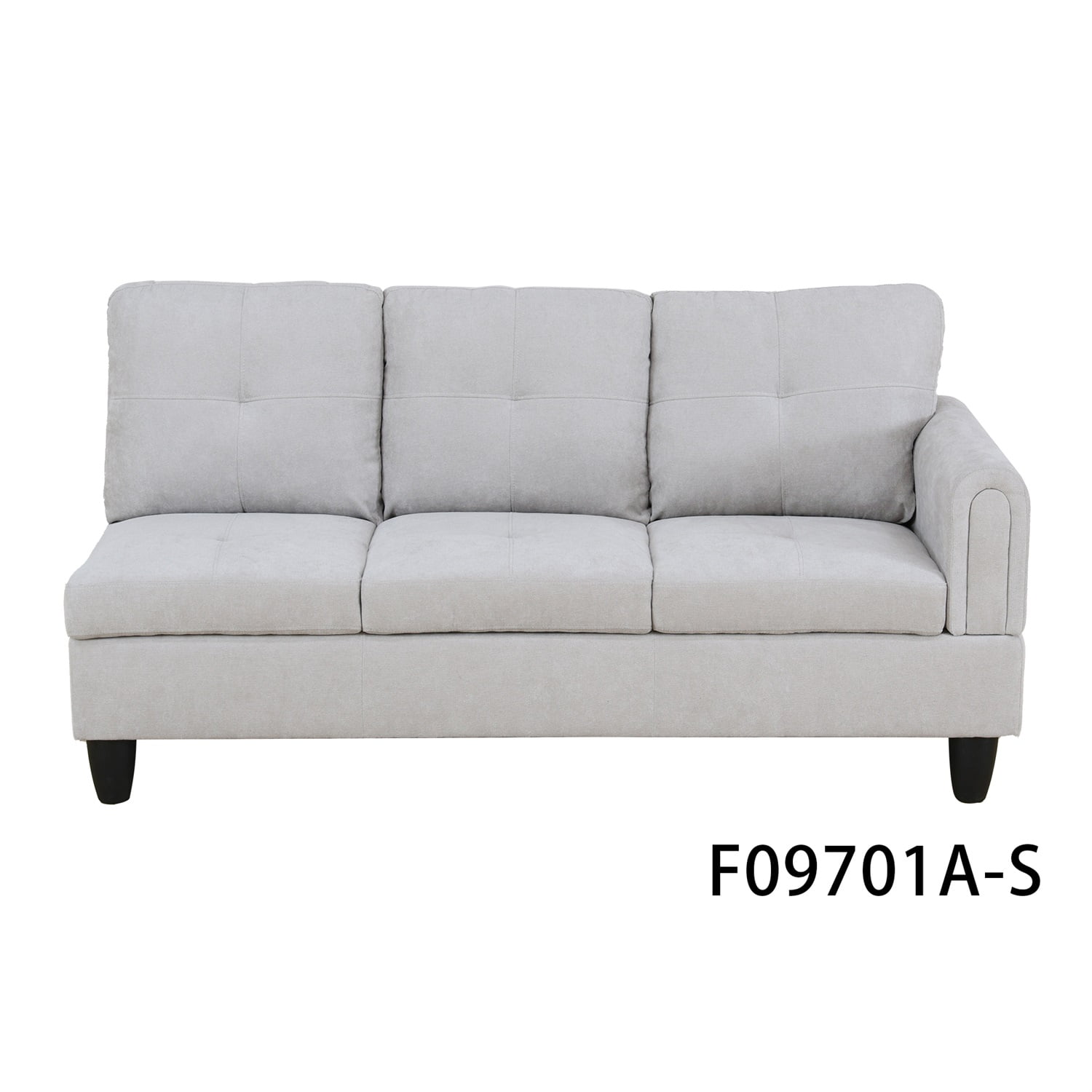 Free Shipping! Hommoo L Shaped Couch Set Sectional Sofa Set