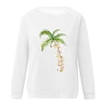 thumbnail image 4 of Rkxzts Hauts pour Femmes en Liquidation, Chandail de Mode pour Femmes, Blouses à Manches Longues et Col Rond, Hauts en Tricot/blanc, (L), 4 of 4