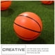thumbnail image 2 of KAKOWELY 1 juego de juguetes de baloncesto inflables, pequeños y portátiles, juguetes de baloncesto de plástico para niños., 2 of 5
