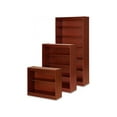 thumbnail image 2 of Lorell 3 Shelf Panel Bookcase 36"x12"x36" Cherry 89051, 2 of 9