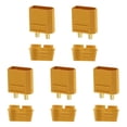 thumbnail image 3 of Miangastore XT90H Connector For Quadcopters Yellow 5 Sets 1.17X0.82X0.35 In, 3 of 8