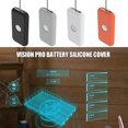 thumbnail image 2 of Housse de Protection en Silicone Housse de Protection Anti-Rayures Accessoires Housse de Protection Anti-Collision Compatible pour la Vision Pro Batterie, 2 of 8