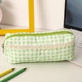 thumbnail image 3 of Small Cute Adorable Versatile Pencil Case Makeup Bag Cloth Pouch Organizer for Stripling Teenagers Home Office University Travel Storage Beautiful Lightweight Portable Ideal Gift 6.7x2.7x1.9 Inches, 3 of 7