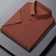 thumbnail image 5 of pstuiky camisetas de hombre, Camisa tipo blusa informal de manga corta con cuello vuelto para hombre ropa de hombre xl, 5 of 6