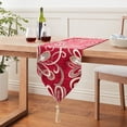 thumbnail image 5 of Chenille Chateau Vintage Floral Design 13" X 70" Table Runner, 5 of 5