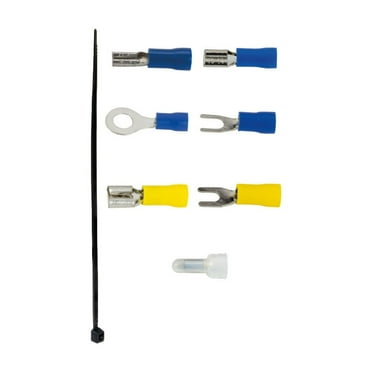 Scosche iTK-WP1 76-Piece Wire Terminal Connector Kit Combo Wire Install Stripper/Crimper Multi-color