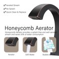 thumbnail image 4 of 2-Handle Bathroom Sink Faucet with Drain  Oil Rubbed Bronze, 4 of 7