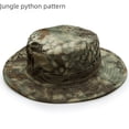 thumbnail image 2 of Sombrero redondo de camuflaje para fanáticos militares, sombrero Bennie, sombrero para el sol de verano, sombrero de pescador para exteriores, 2 of 2