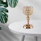 thumbnail image 3 of Candelabro de cristal para mesa de comedor, candelabro decorativo Dorado L, 3 of 6