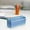 Blue, variant on KMMYS Double-layer Large-capacity Transparent Mesh Pencil Case, Stylish Design, Ample Storage for Pens and Markers, Durable Mesh Fabric, Organizer, Office Supplies, Writing Accessories