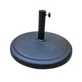 thumbnail image 5 of DUOSONG 8.8 Feet Taupe Round Market Patio Umbrella, With 42 Lb Base, Push Button Tilt, 5 of 8
