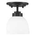 thumbnail image 2 of Z-Lite Ashton 1 Light Flush Mount in Chrome, 2 of 7