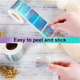 thumbnail image 6 of Holography Sticker Roll Waterproof Decal for Wax Box 1.5x1.8In Self-Adhesive, 6 of 7