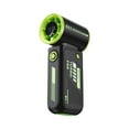 thumbnail image 1 of Fiudx Ventilador Portátil de Mano, Diseño de Turbina de Alta Velocidad, Elegante Estética Mecánica, Recargable Por Usb, Ideal para Uso En Exteriores, Viajes y Oficina, Disponible En Naranja, Verde y, 1 of 6