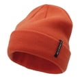 thumbnail image 6 of ACCEHUT Unisex Acrylic Knit Beanie - Cozy Winter Ski Cap in Solid Colors for Men & Women - Stretchy Cuffed Skull Hat for Warmth and Style Black/Mix Gray, 6 of 10