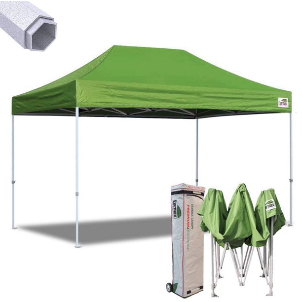 Eurmax Premium 10x15 Ft Ez Pop up Canopy Instant Canopies Shelter