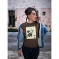 thumbnail image 2 of Botanical Drawings And Notes T-Shirt Women -A. Descubes Designs, Female 3X-Large, 2 of 4