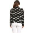 thumbnail image 4 of MOA COLLECTION Women's Classic Casual Work Draped Open Front Blazer with Plus Size, 4 of 5
