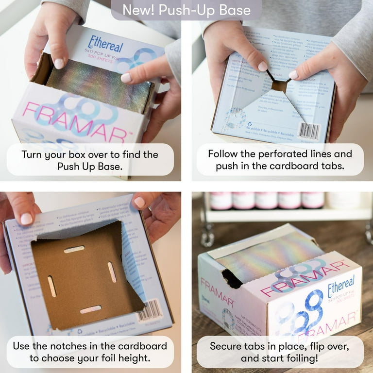 Framar Pop Up Foil 5x11 Sheets - Ethereal - 500 Sheets - Walmart.com