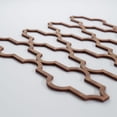 thumbnail image 4 of Ekena Millwork 15 3/8"W x 15 3/8"H x 1/4"T Medium Casablanca Decorative Fretwork Wood Wall Panels, Walnut, 4 of 13