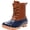 Brown, variant on Kids Boys & Girls Winter Waterproof Rain Boot, Youth Outdoor Lace Up Two Tone Fashion Duck Boot(Toddler/Little Kid/Big Kid)
