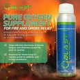 thumbnail image 5 of O2 Blast, Pure Oxygen Supplement, Quick Recovery for Exercise and Focus. Sanitary Flip Top Cap (4 Liter Oxygen Canisters - 3 Pack - Natural), 5 of 10