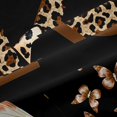 thumbnail image 5 of Manfei Butterfly Alphabet K Blackout Curtains Pack of 2 (52x63 Each),Black Brown, 5 of 6