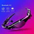 thumbnail image 5 of Wireless Bluetooth Headset with Sports Polarized Sunglasses Music Sunglasses Men Women Sport Sunglasses Smart Glasses Headphone Built-in Mic for Outdoor Cycling Running Driving Fishing, 5 of 8