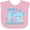 AD-Pink, variant on Inktastic Happy First Mothers Day with Elephant Boys or Girls Baby Bib