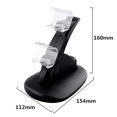 thumbnail image 4 of PS4 Controller Station de Charge Chargeur Double USB Support de Charge Station d'Accueil pour Playstation 4 PS4 Controller et PS4 Pro Manette (Noir), 4 of 9