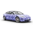 thumbnail image 6 of Rwraps Herringbone Brick Violet Matte Vinyl Film Wrap 59in x 10ft Vinyl Vehicle Car Film Sheet Roll, 6 of 9