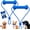 2pcs, variant on Dual Action Dog Dental Chew Toy Bite and Brush Aid Reusable Mouth Opener for Small Medium Large Dogs Oral Care