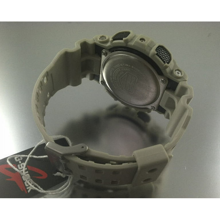 Men's G-Shock GA100SD-8A Black Resin Analog Quartz Watch