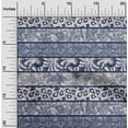 thumbnail image 2 of oneOone Cotton Poplin Blue Fabric Mix Block Pattern Craft Projects Decor Fabric Printed By The Yard 56 Inch Wide, 2 of 4