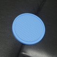 thumbnail image 1 of Posavasos para coche con forma de diamante, de silicona, antideslizante, con pegamento suave y diamantes de imitación, suministros creativos para posavasos de coche, 1 of 6